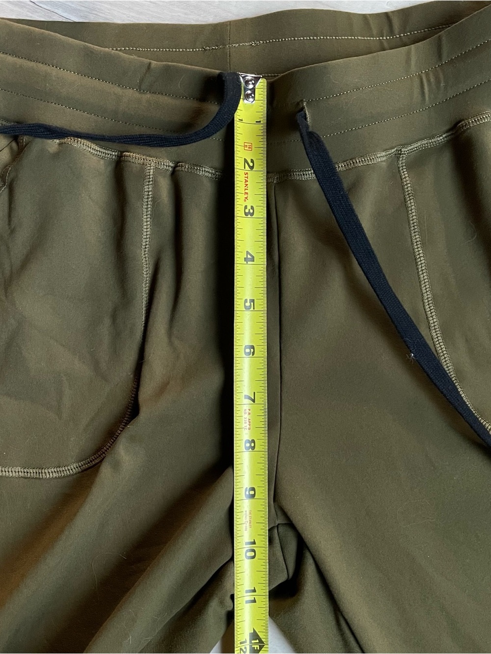 ZYIA Olive Green Track Joggers with Drawstring Waist Active set - Picture 14 of 16